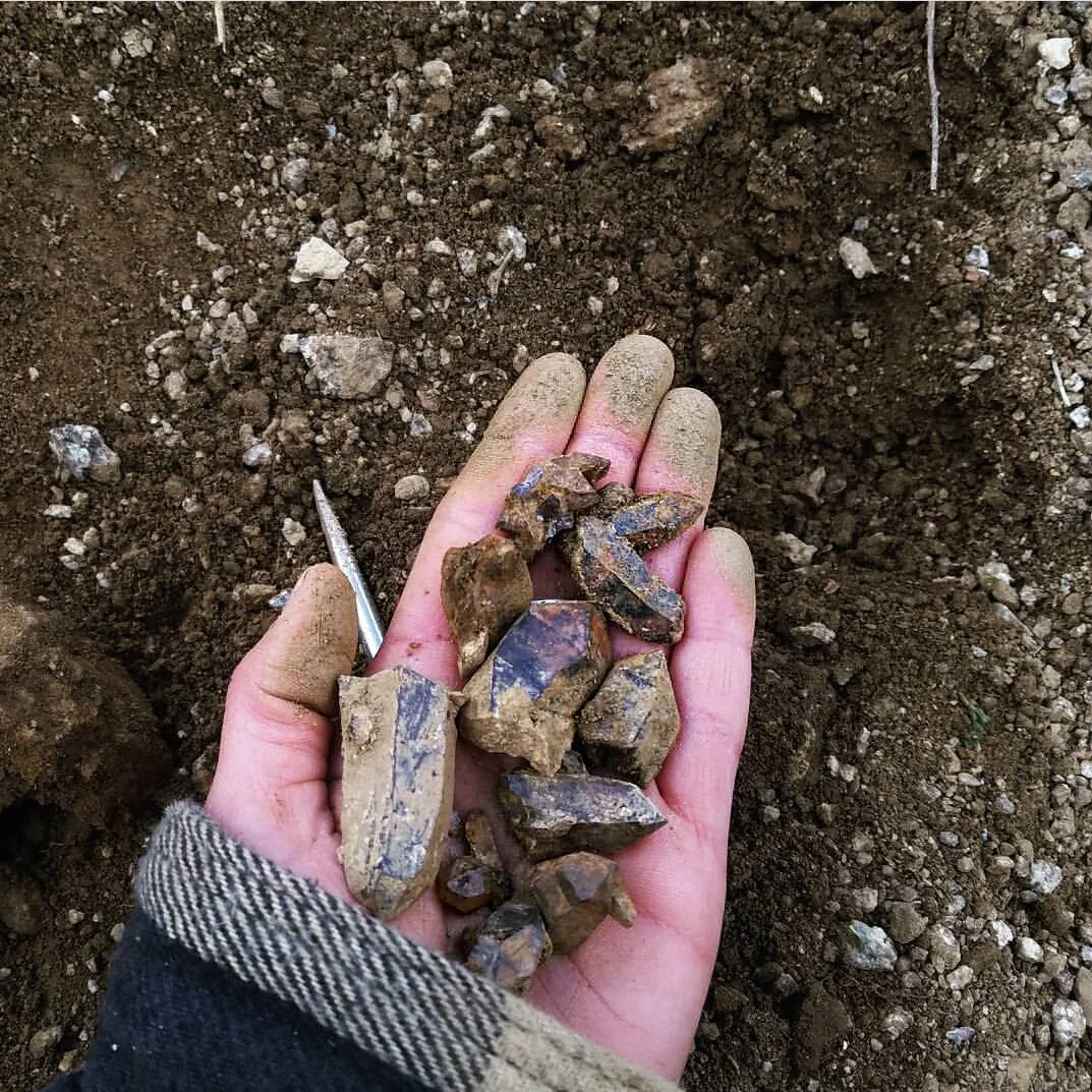 Mining Crystals in California — ALL GOODS FROM THE WOODS
