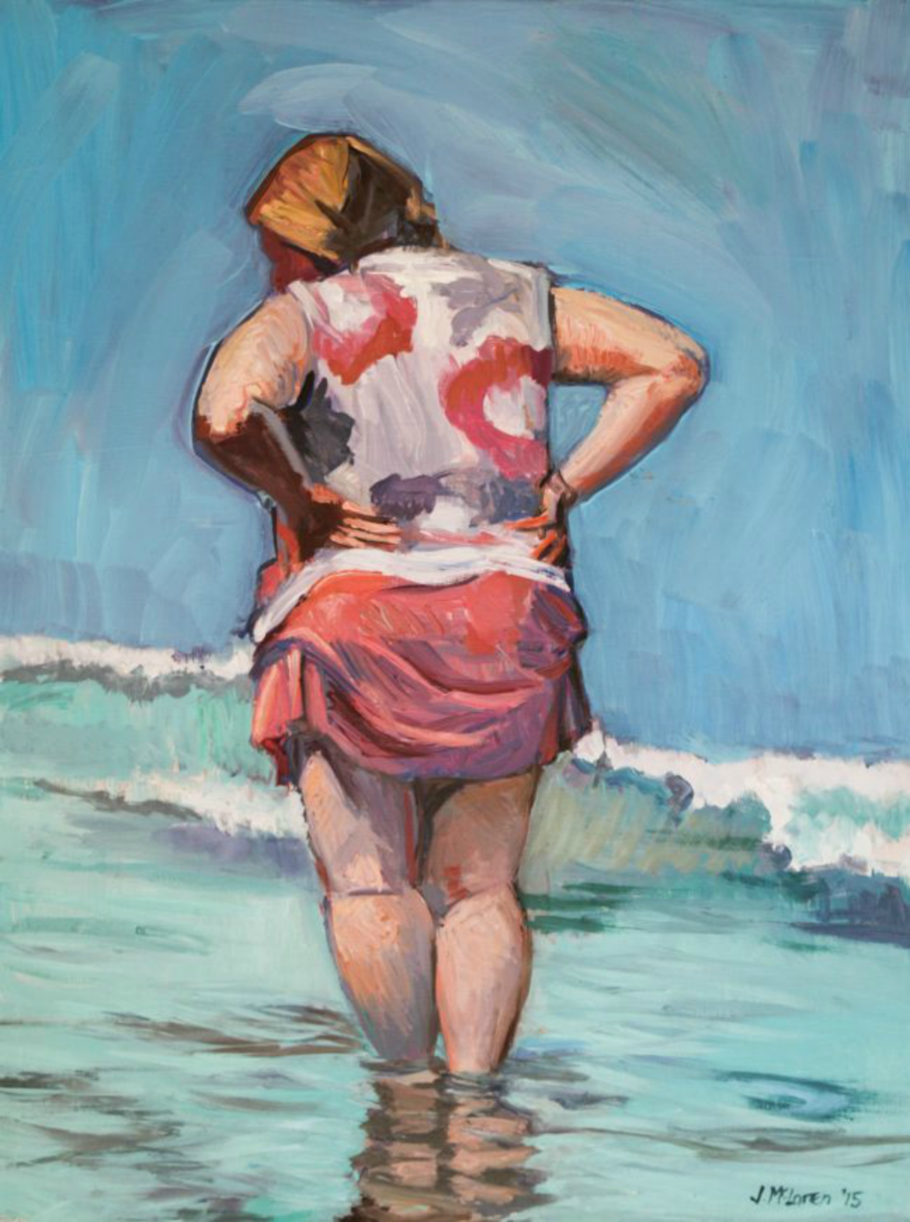 Wading