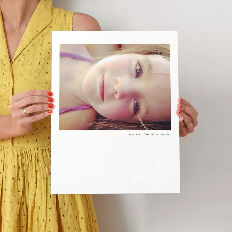 Simple Type Wall Photo Print, Minted.com