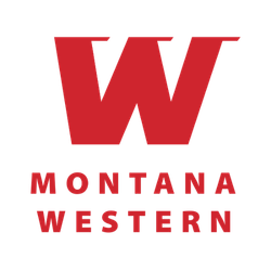 Montana Western logo with a large red 