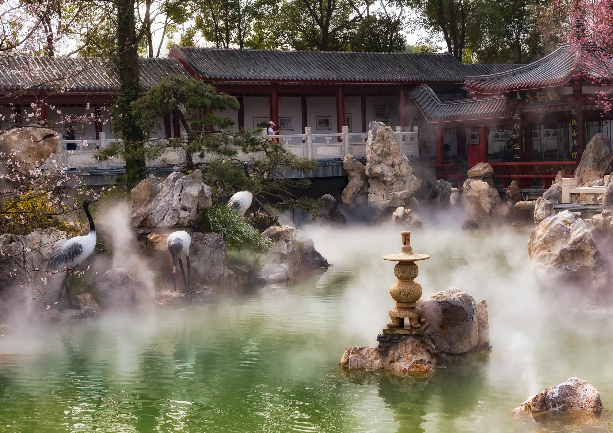 Classic Scene from Donghu Lake