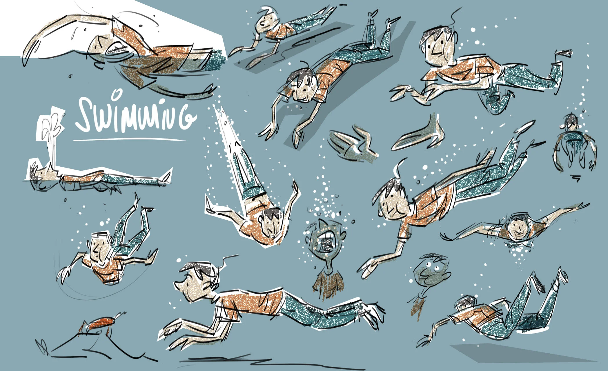 Drowning sketches.jpg