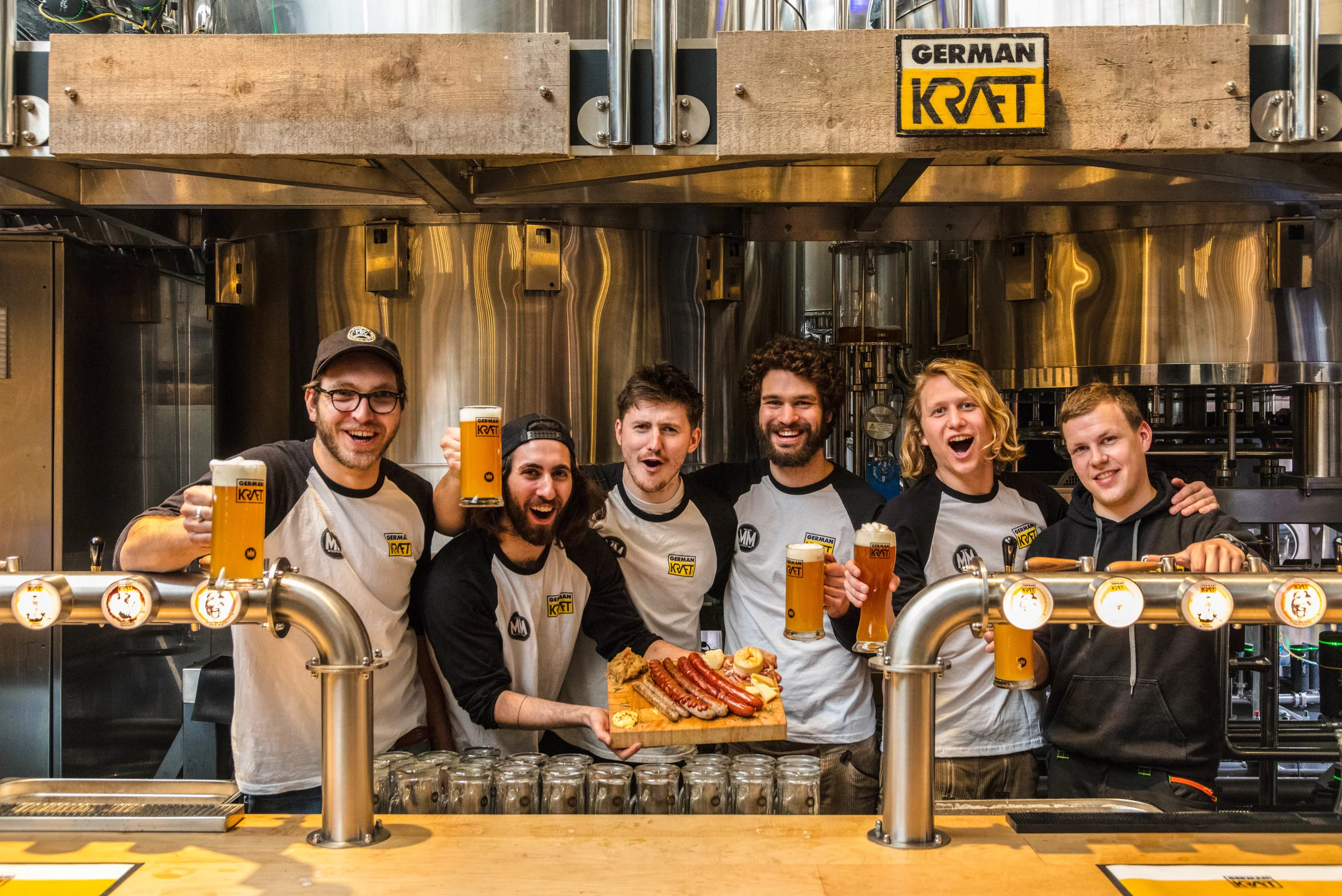 German Kraft Brewery team