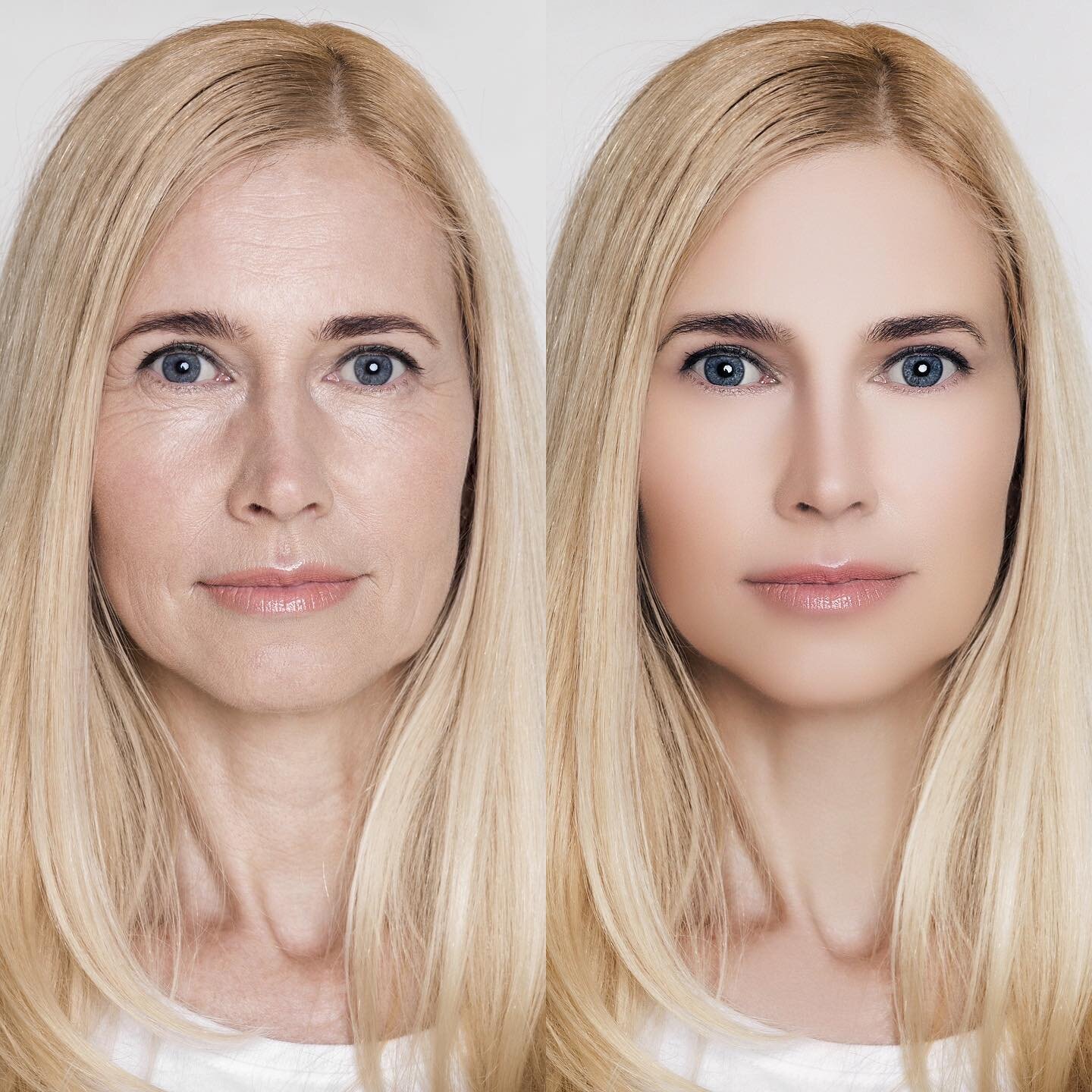 Extreme retouching. I don&rsquo;t usually retouch this heavily but I thought why not try it. #extremeretouching #beforeandafter #photoshopping #facesculpting #agereduction 
@photoshop @adobecreativecloud