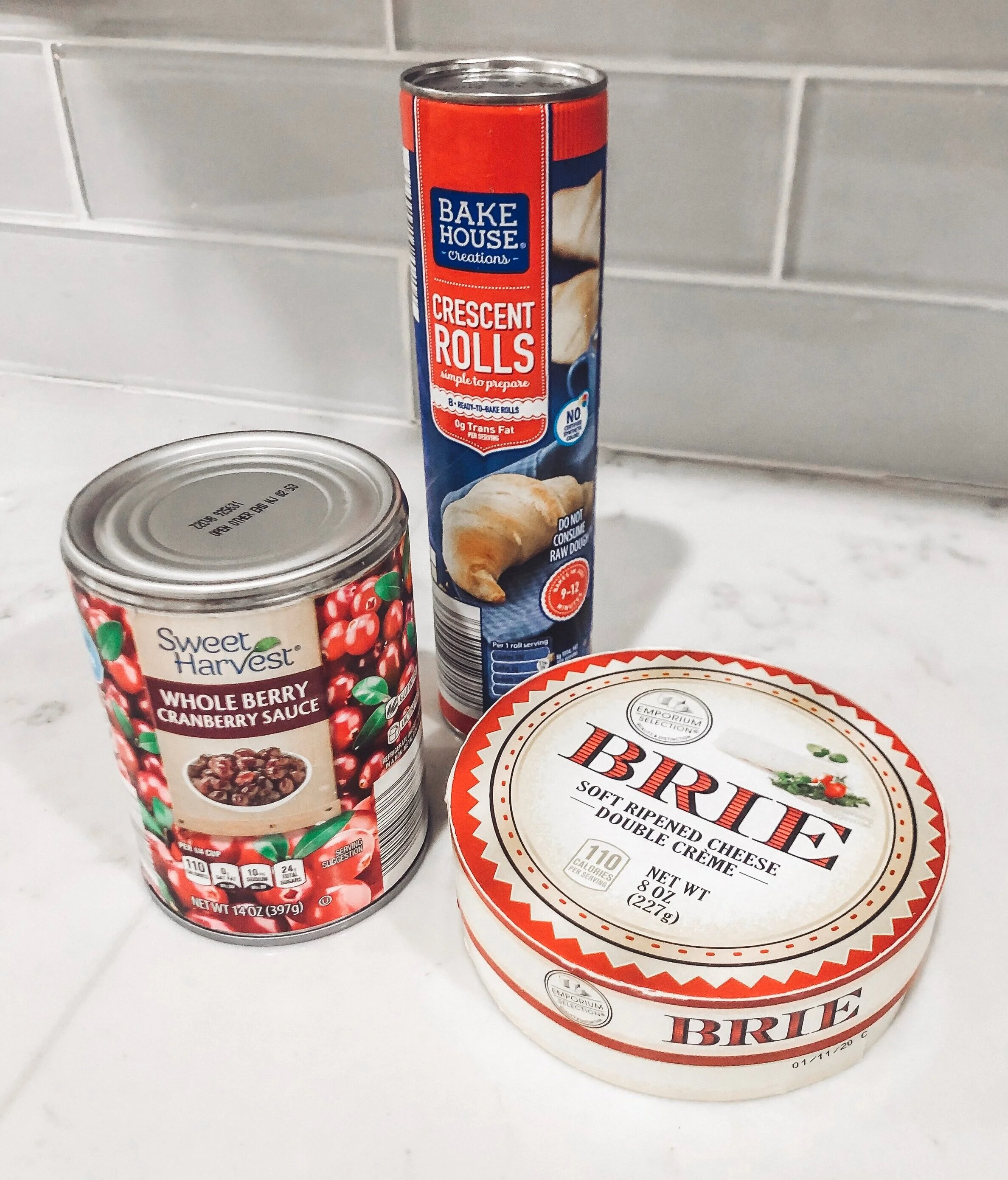 Cranberry Brie Bites