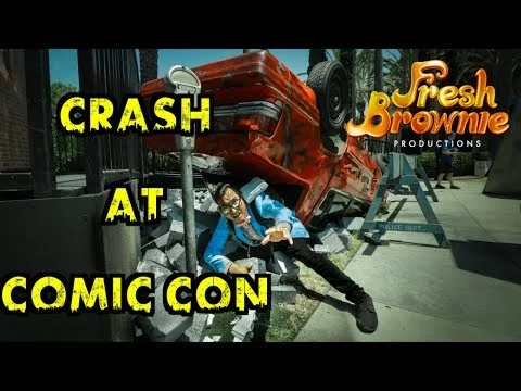 CRASH AT COMIC CON | FRESH BROWNIE