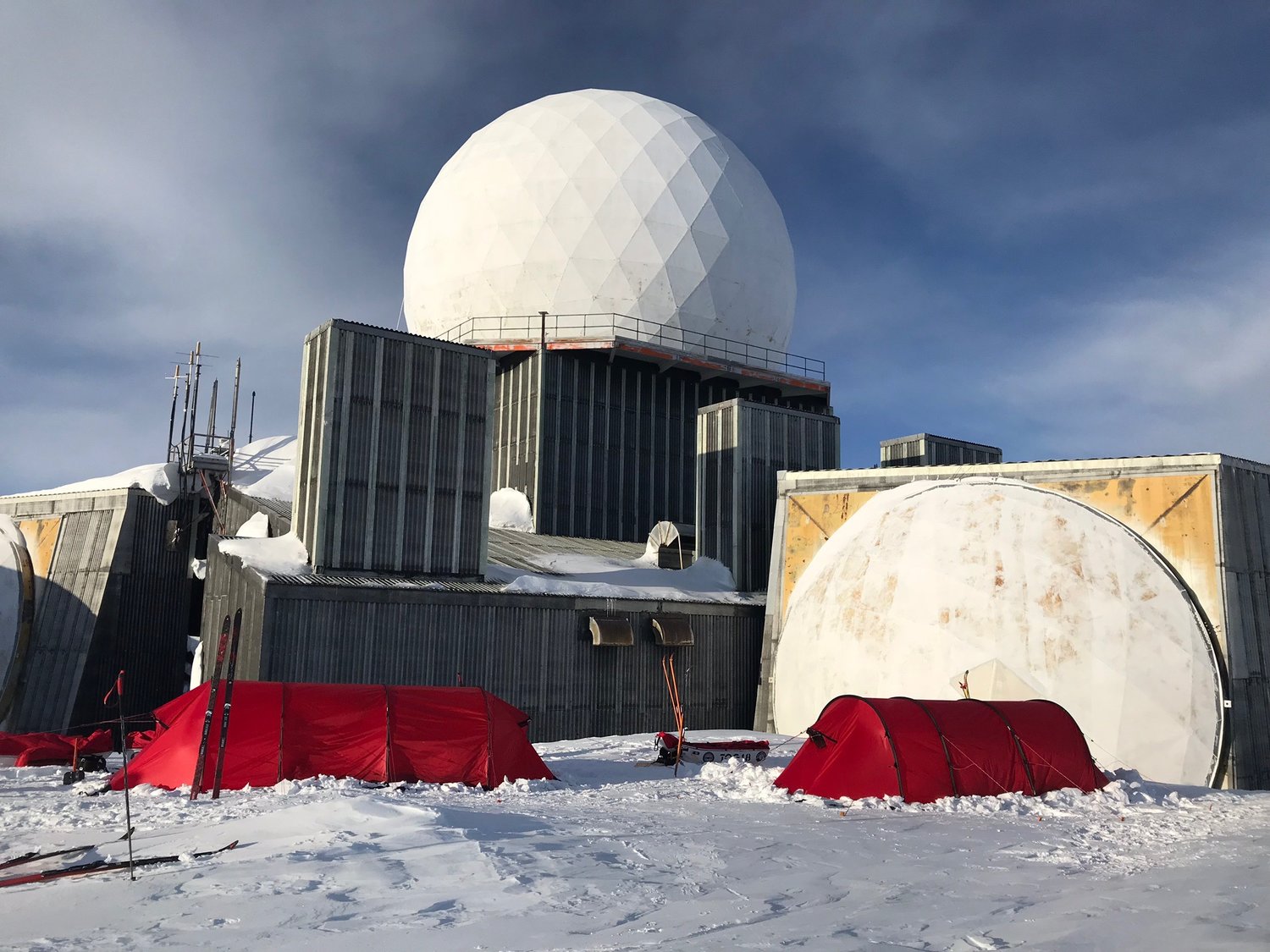 DYE 2. Former U.S Advanced Early Warning Station in Greenland.