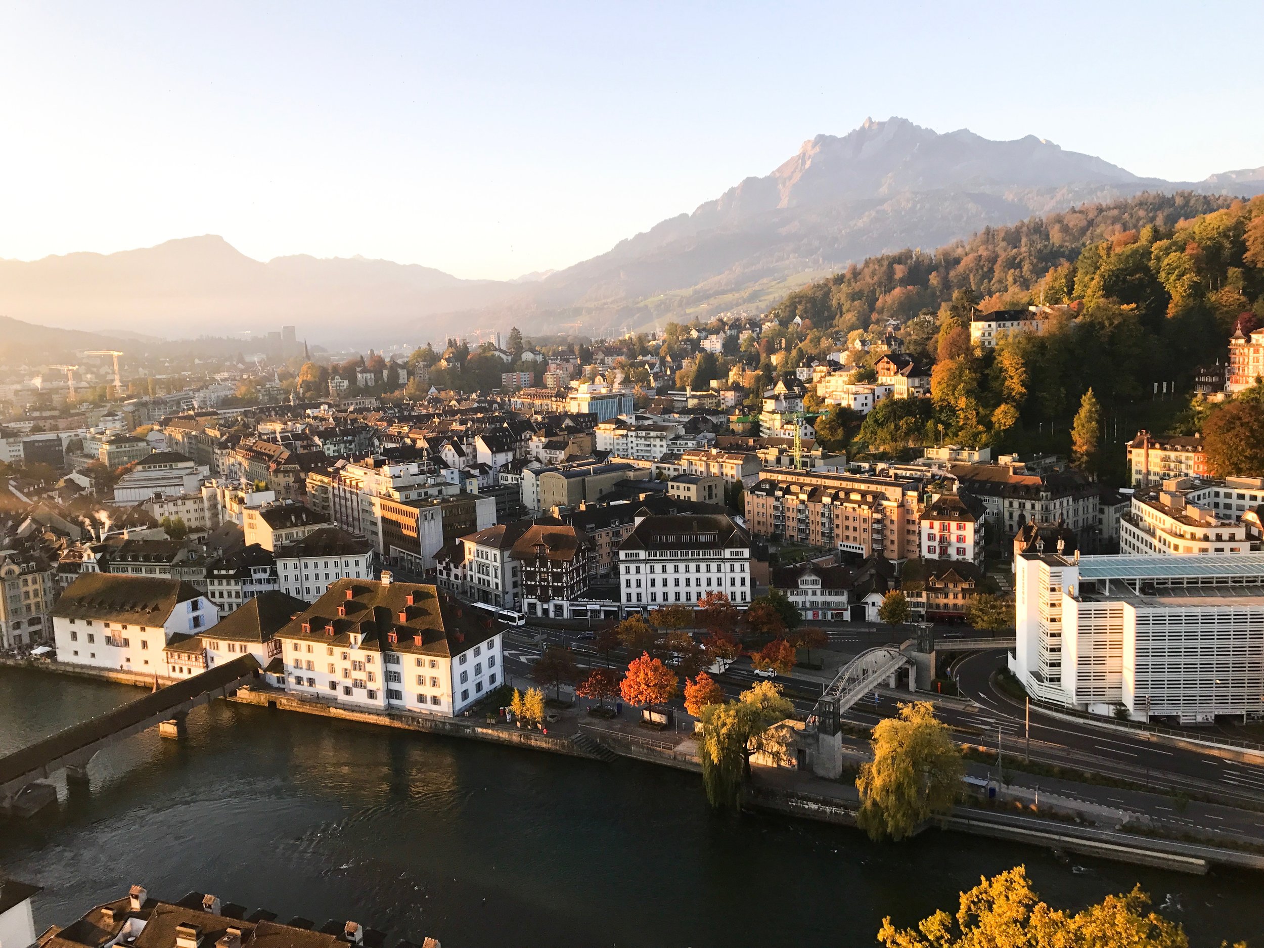 Lucerne sunrise