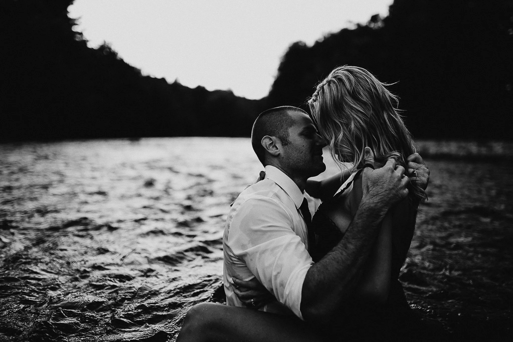 Acadia National Park elopement photographed by a Maine elopement photographer with expertise in coastal weddings, national park permits, and intimate ceremonies
Downeast Maine elopement photography capturing a couple getting married along the rocky c