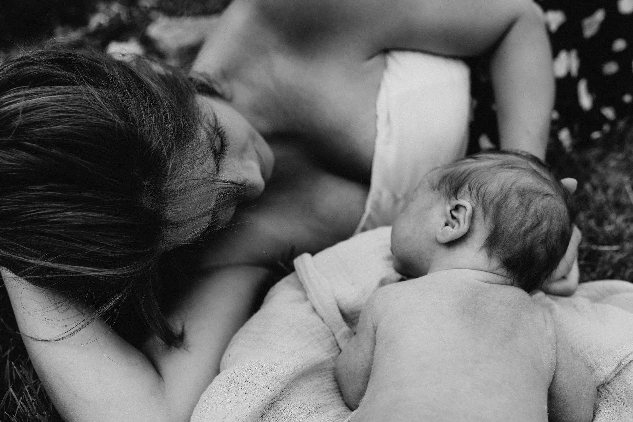 Meg & Elliot | A Maine Newborn Portrait Session {Photo by Emily Rendall}