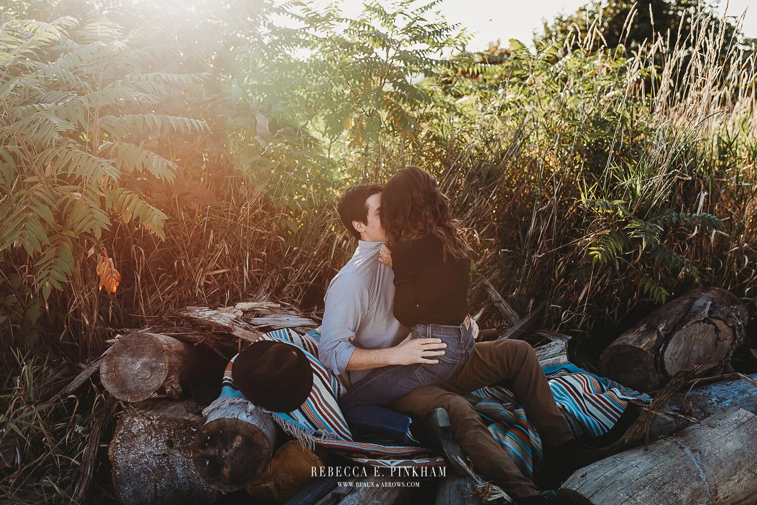 Chase &amp; Taylor | A Maine Engagement Session at the Vista of Maine in Greene