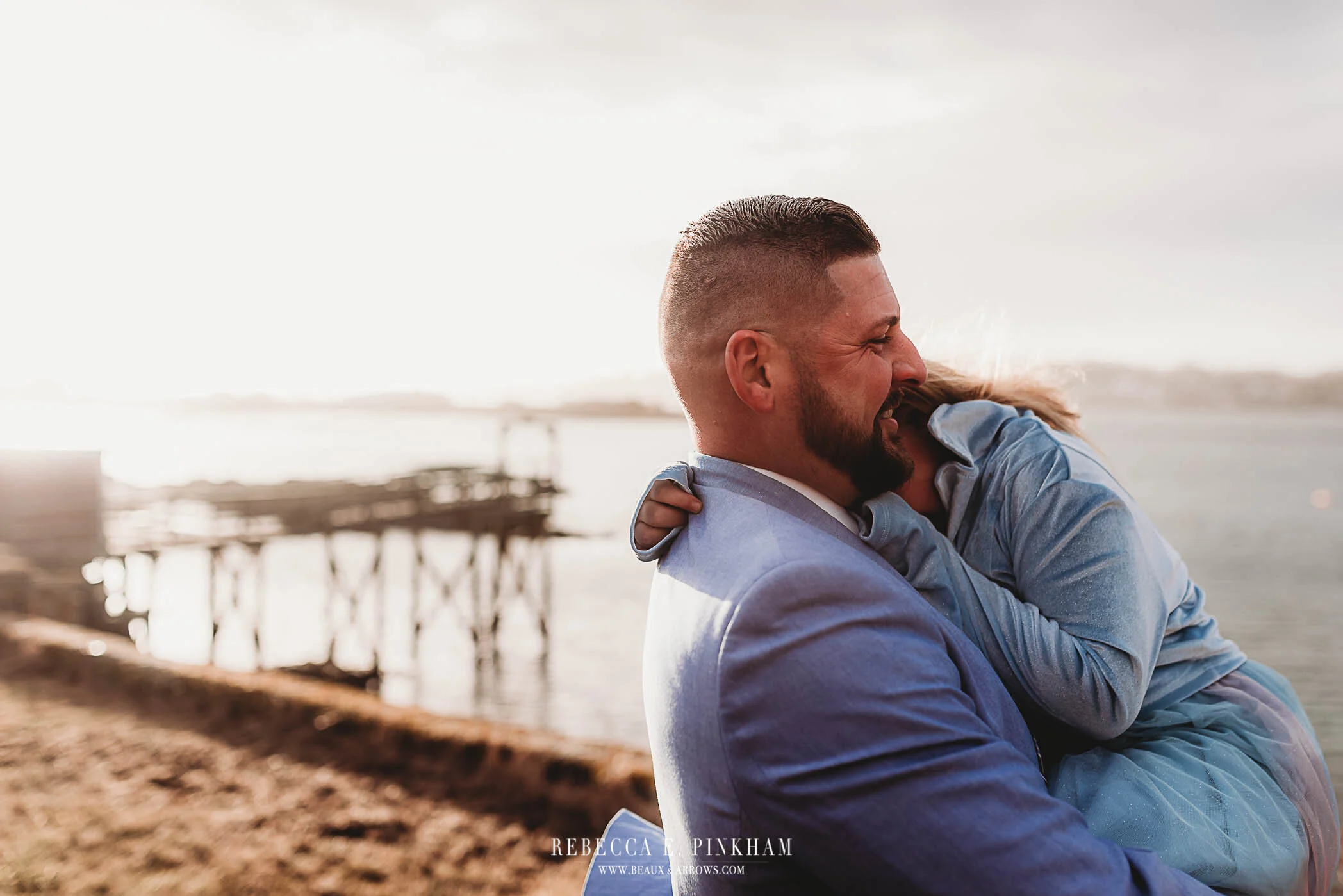 A Coastal Maine Father Daughter Photoshoot