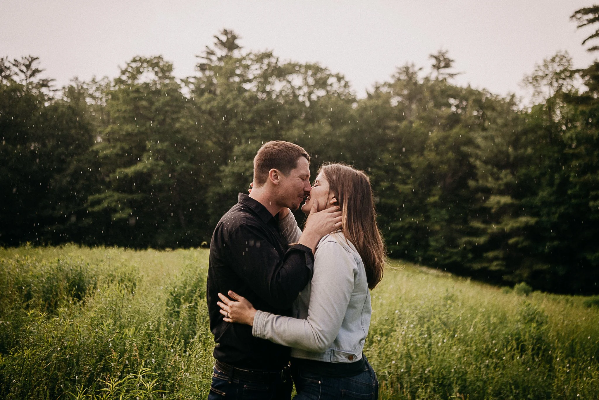 A Fairytale Love Story in Maine’s “Hobbit Land” – Karissa &amp; John’s Vaughan Woods Engagement Session