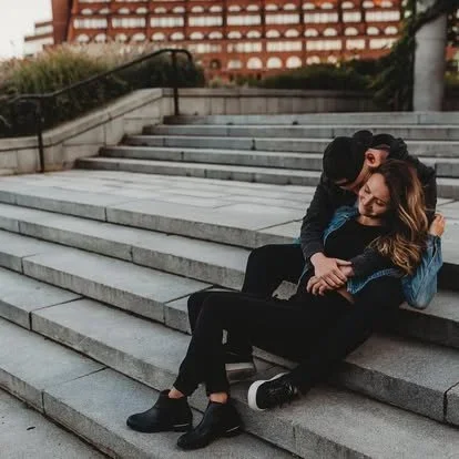 Acadia National Park elopement photographed by a Maine elopement photographer with expertise in coastal weddings, national park permits, and intimate ceremonies
Downeast Maine elopement photography capturing a couple getting married along the rocky c