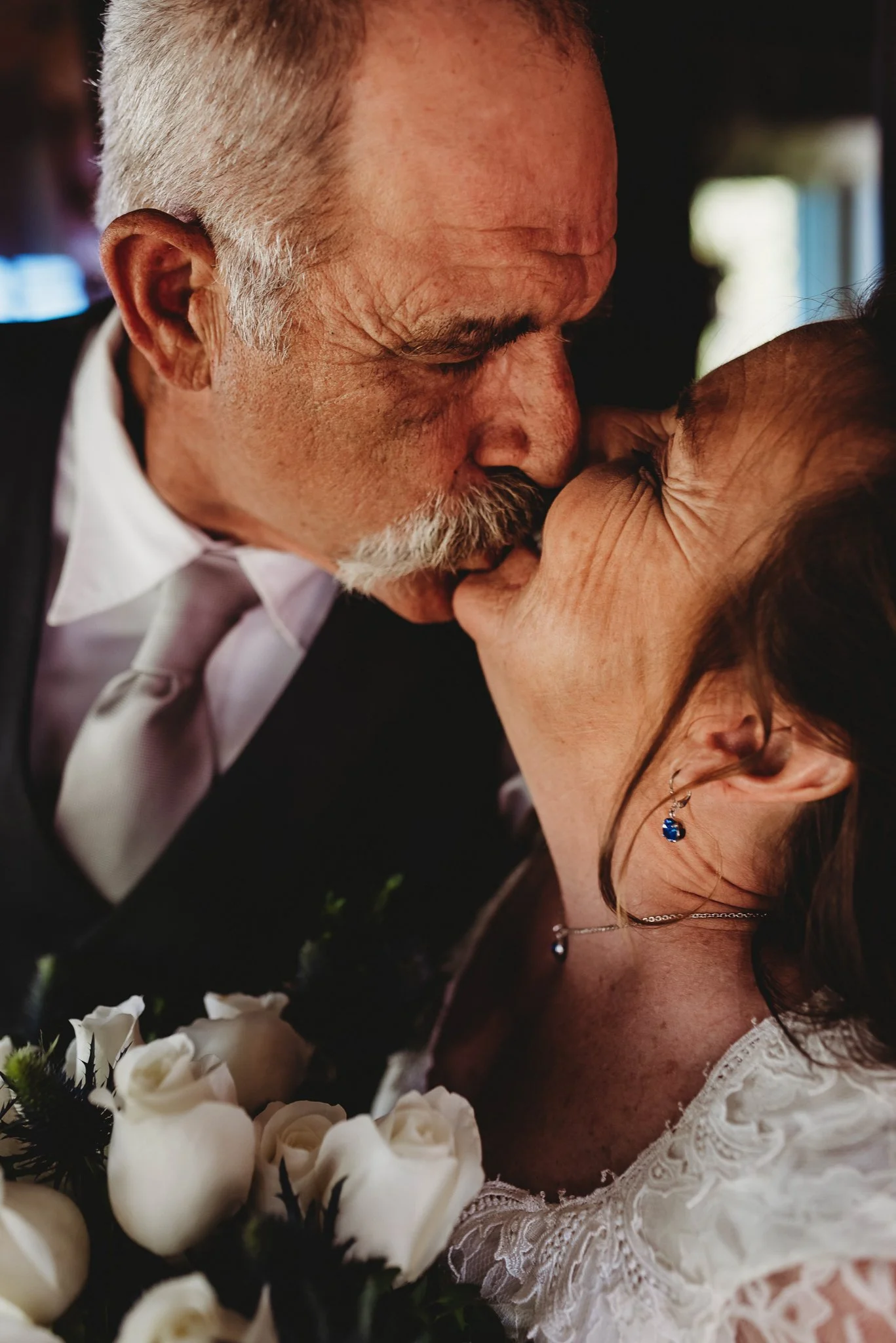 Acadia National Park elopement photographed by a Maine elopement photographer with expertise in coastal weddings, national park permits, and intimate ceremonies
Downeast Maine elopement photography capturing a couple getting married along the rocky c