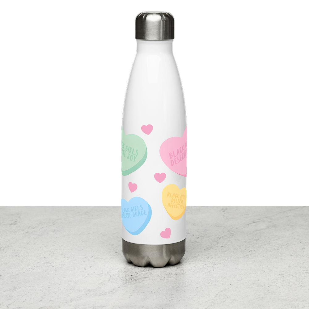 Black Girls Deserve! Water Bottle — Kimberly Nicole Foster