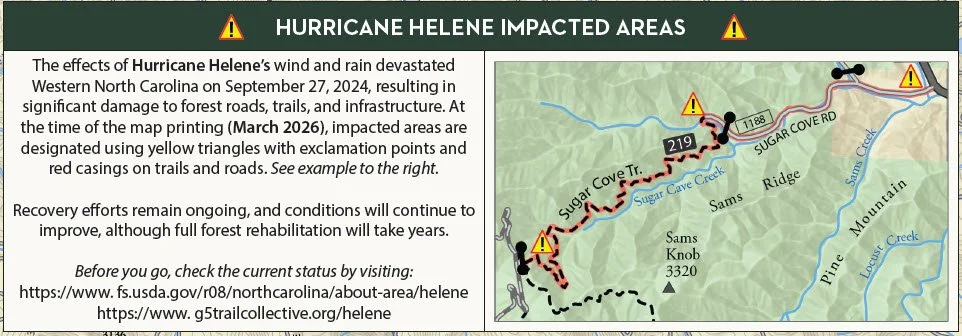 Hurricane Helene Recovery Information for the Grandfather Ranger District