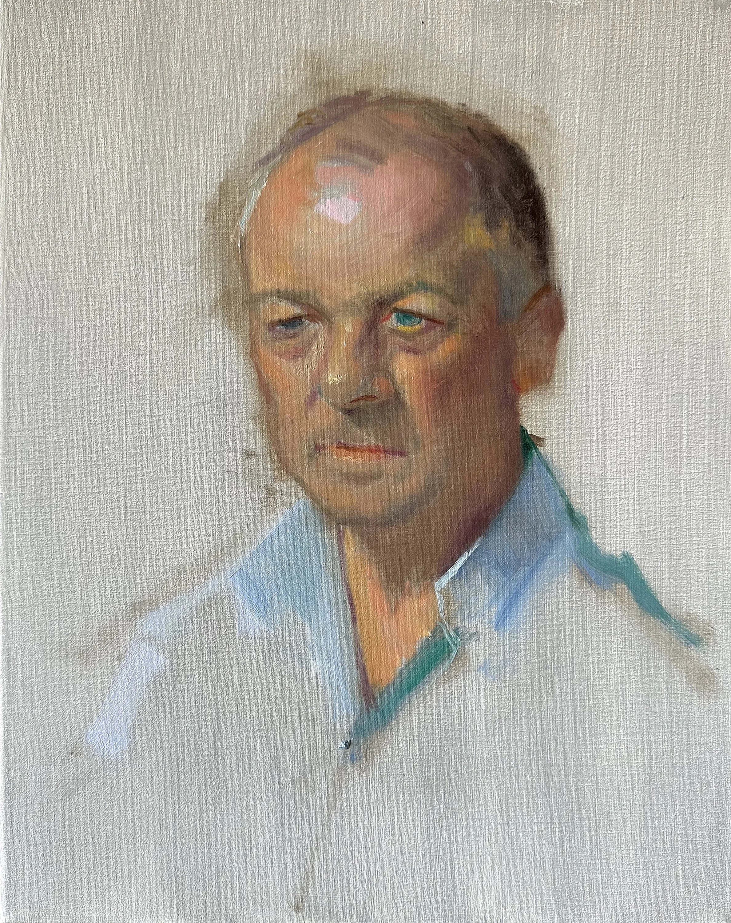 Oil on canvas, 11 × 14 inches, Painted from life in 3 hours