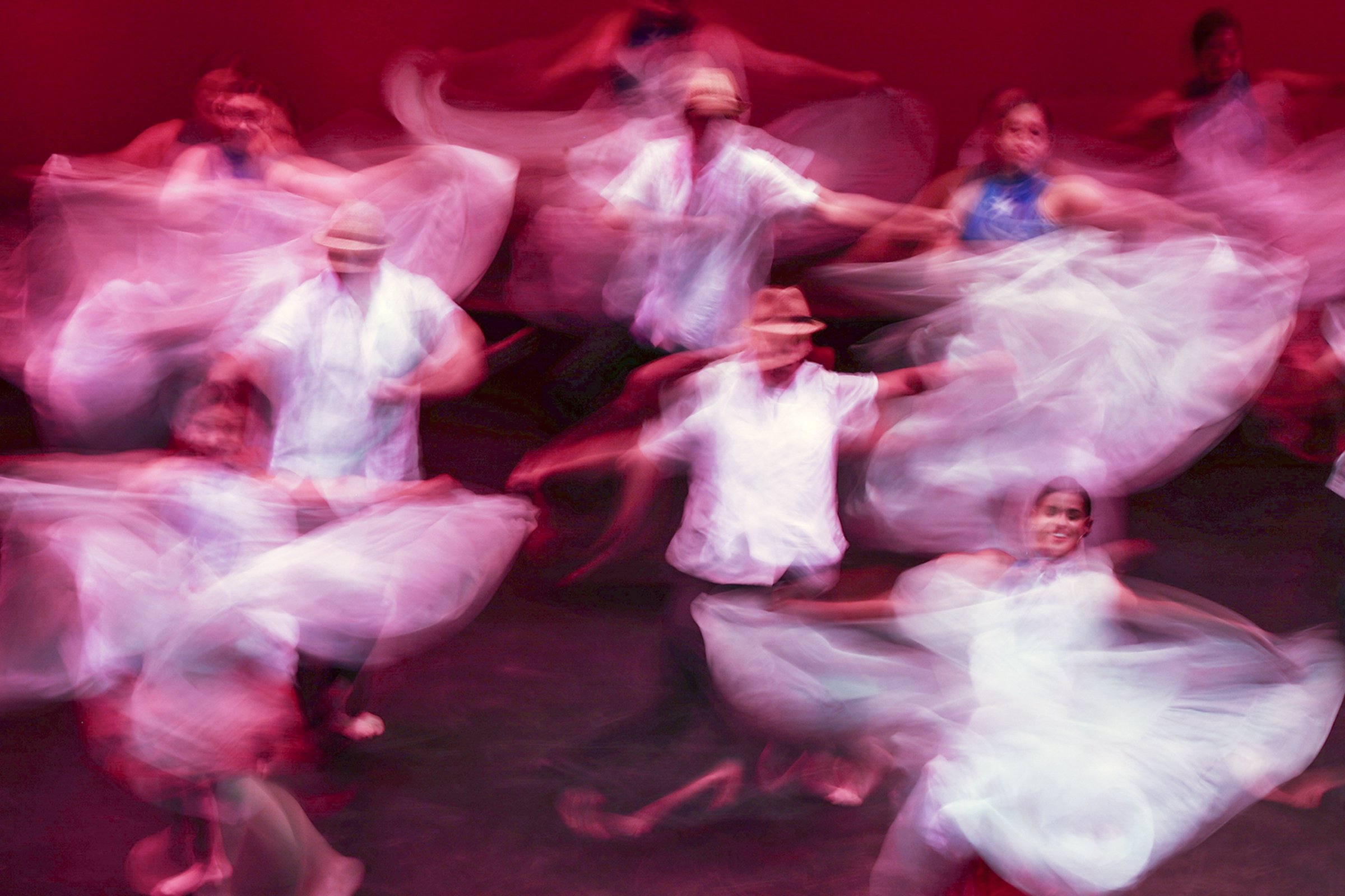  The Esperanza Academy Dance Ensemble performs at the Kimmel Center on Saturday, Sept. 18, 2021. The event, “Arts Launch 2021: A Return To In-Person Arts,” marked a celebratory return to in-person arts and cultural events in Philadelphia following an