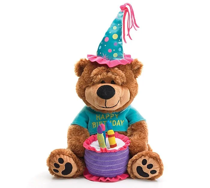 Musical Happy Birthday Bear
