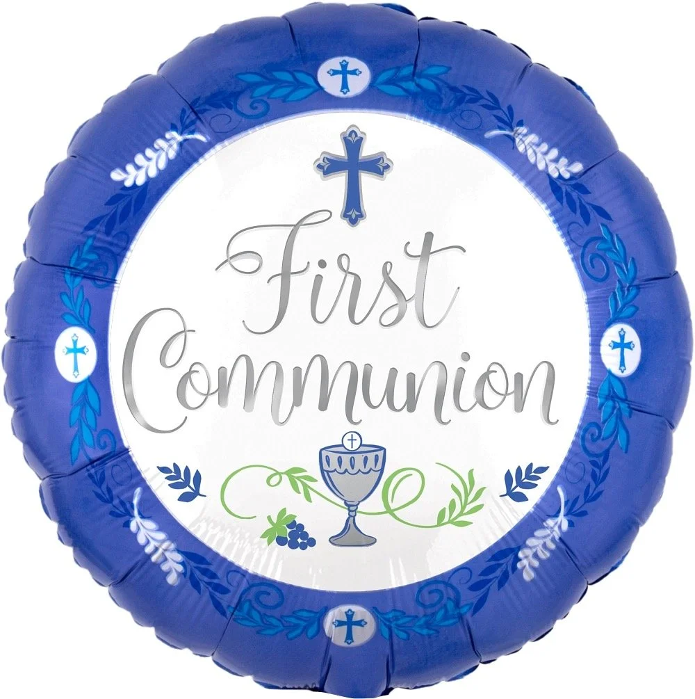 Blue First Communion