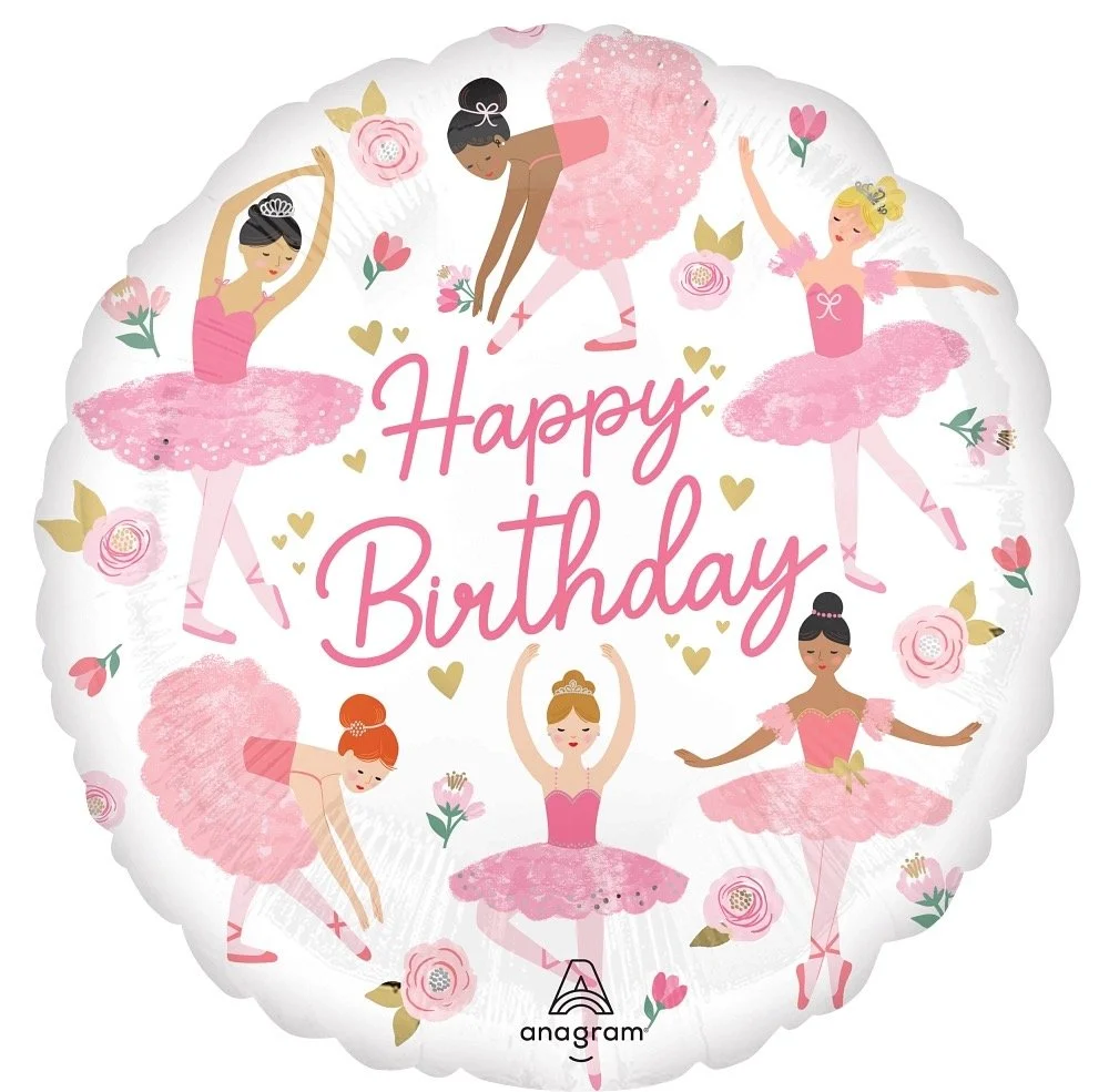 Ballerina Birthday #A15