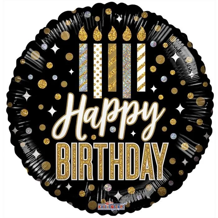 Black and Gold Candles