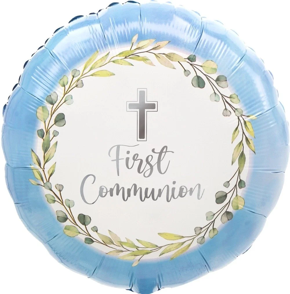 Blue First Communion