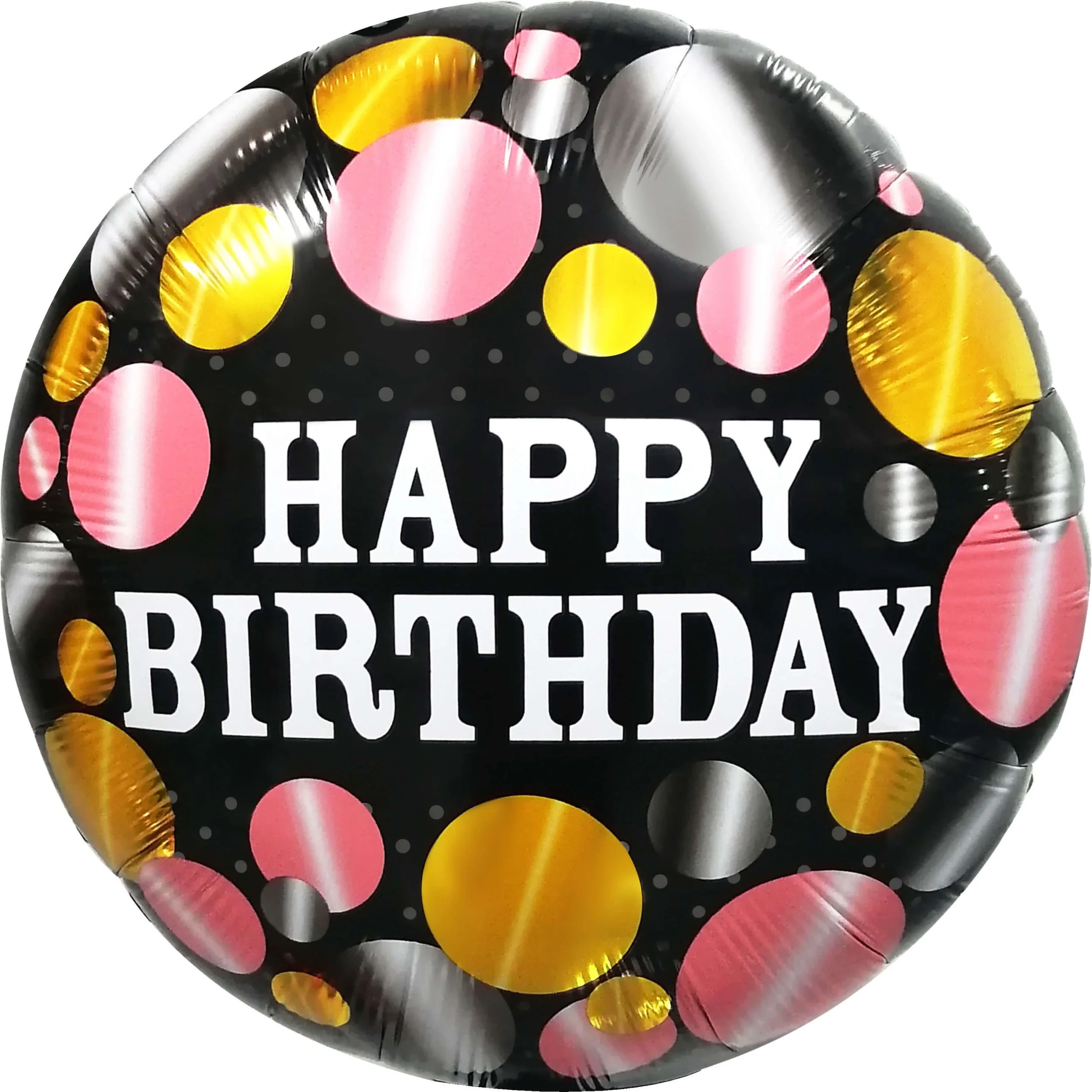 Metallic Dot Birthday