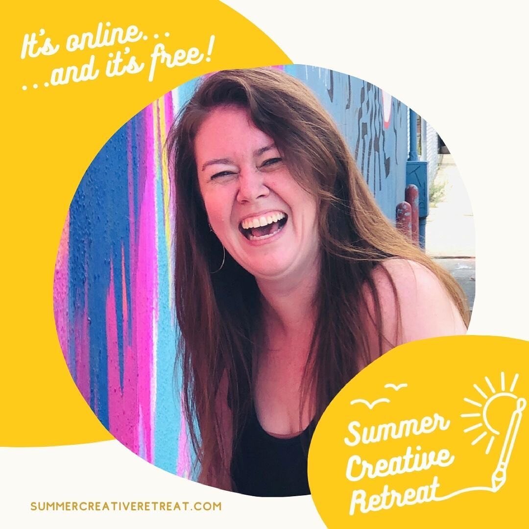 Have you heard yet?! @thepigeonletters gathered up 100 different artists in the community and put together a FREE (yes, I know, FREE) week long retreat where you can learn from all of them! I'm SOOOO honored to be one of the artists teaching a worksh