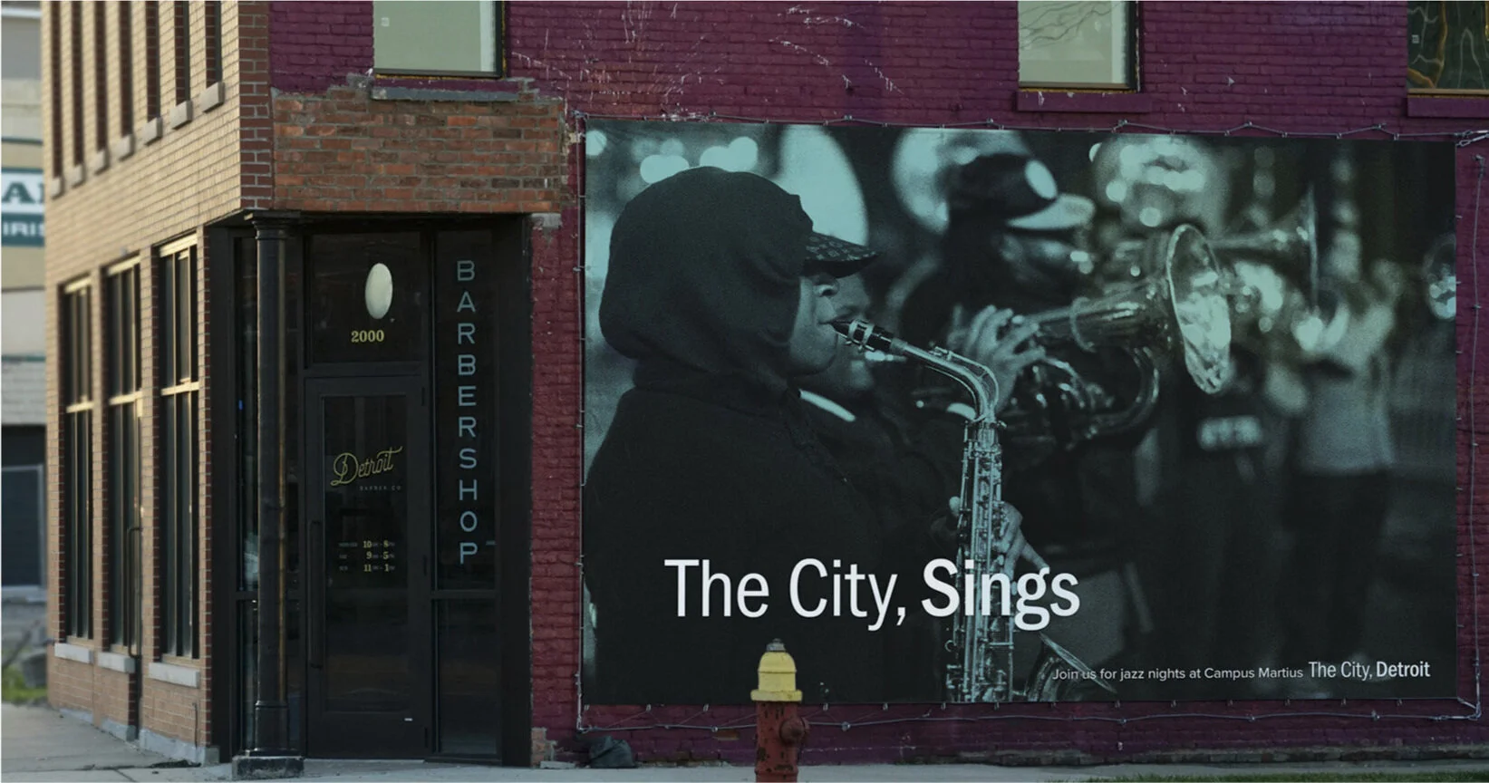 Pedestrian Billboard