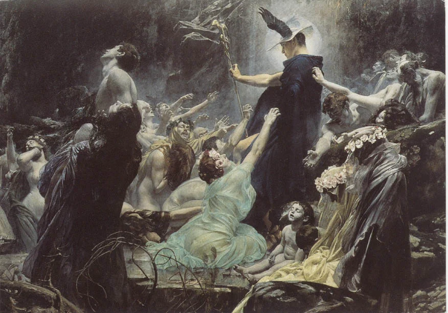 Christian novenas & pagan funerary rites
