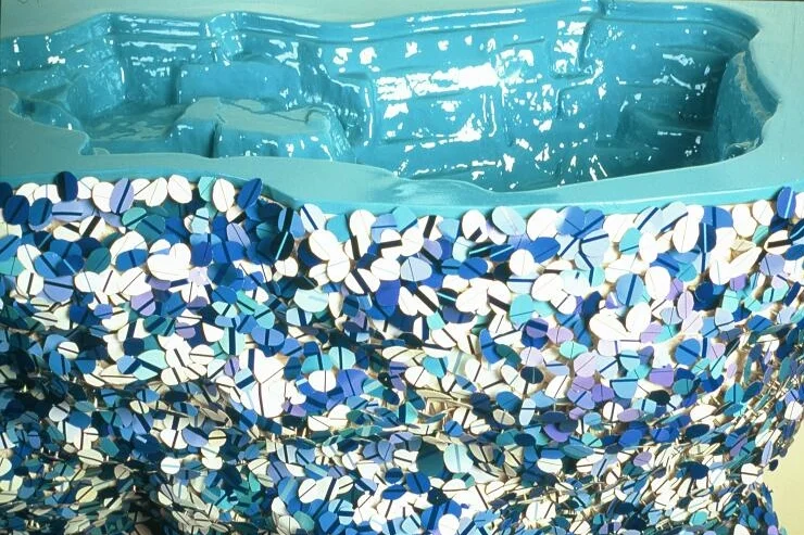 Blue Cliff (Detail)