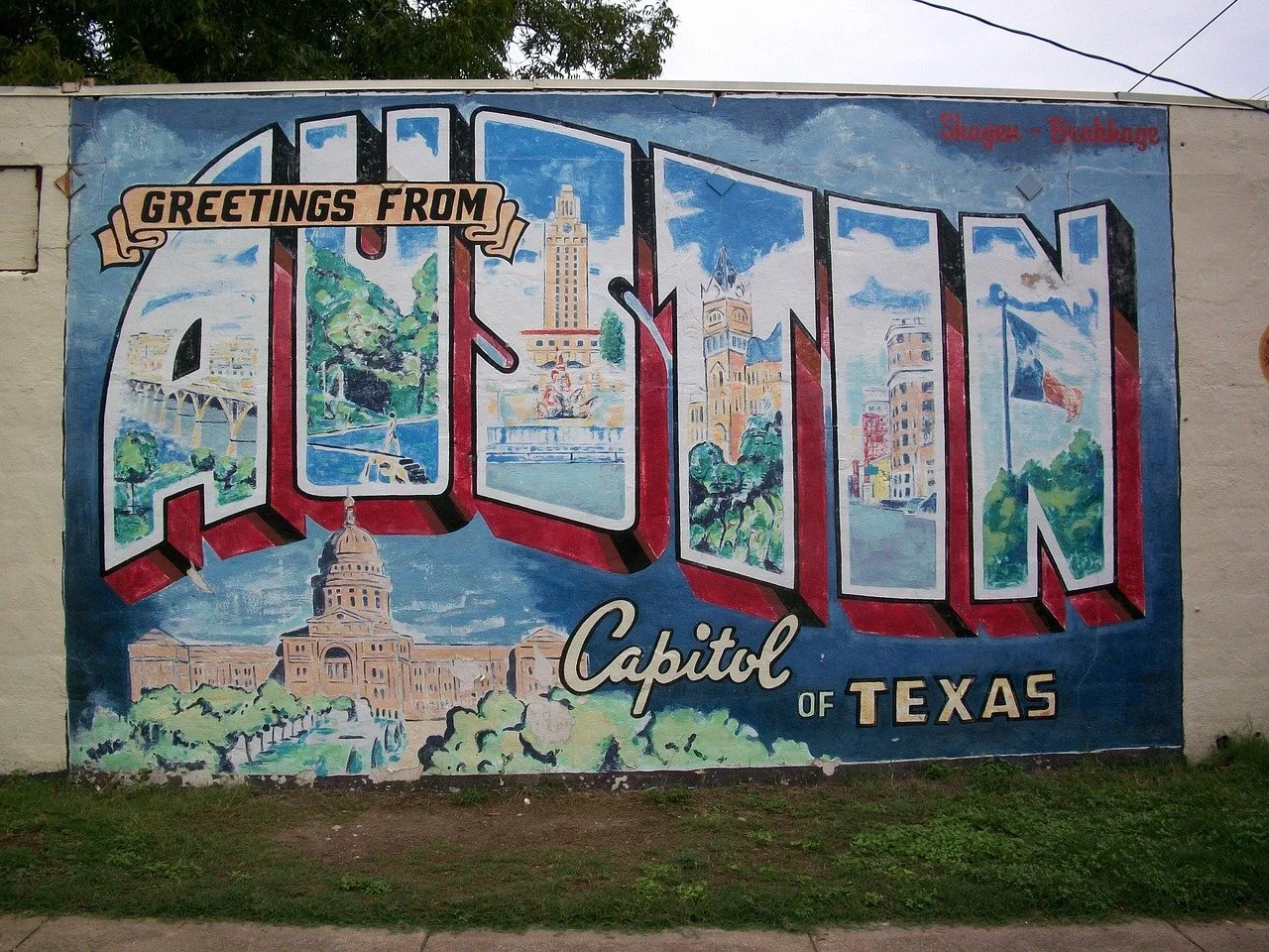 Republic Square Patio, Austin, Texas (2020)