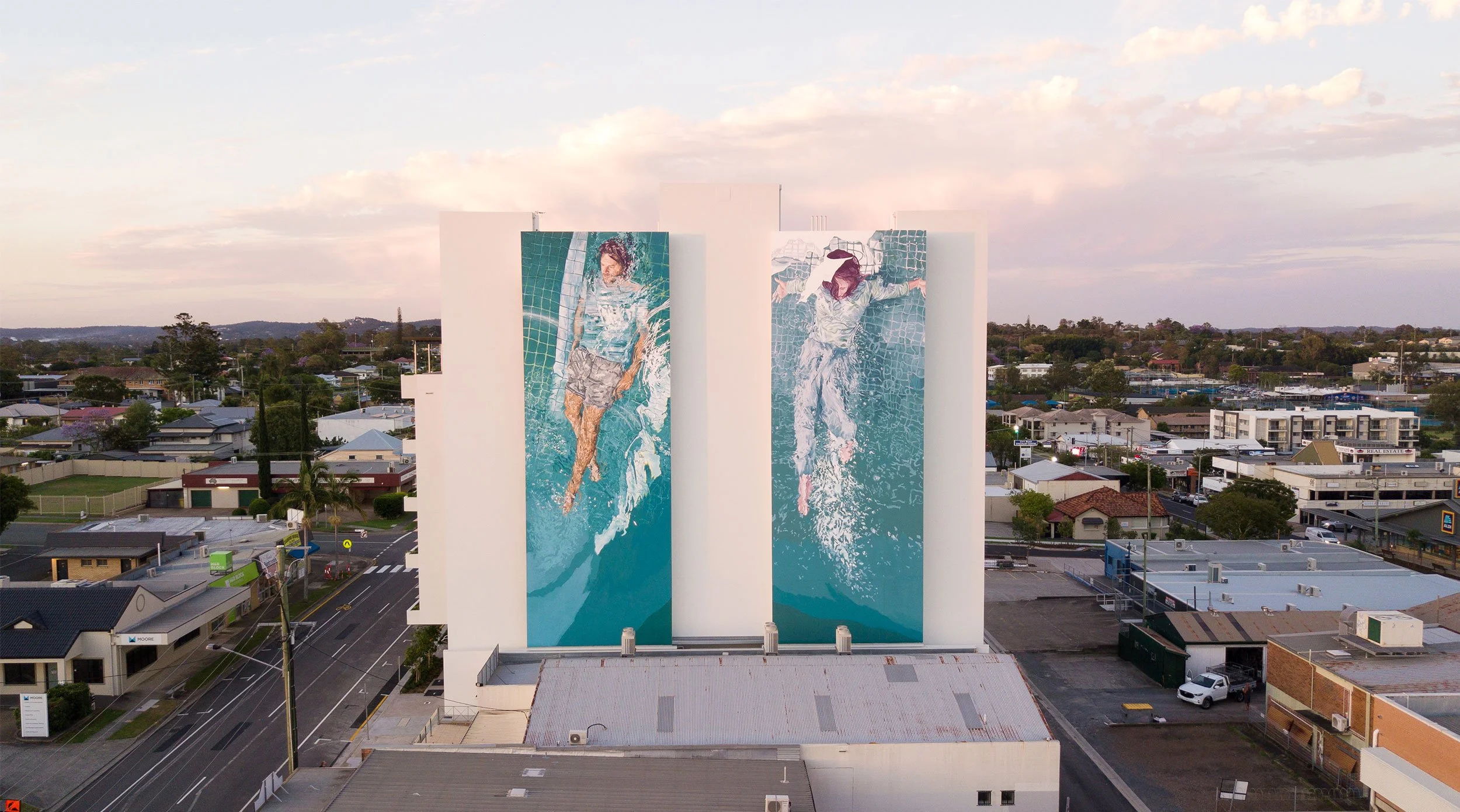 Two Rivers 2021 a collaboration with Fintan Magee 