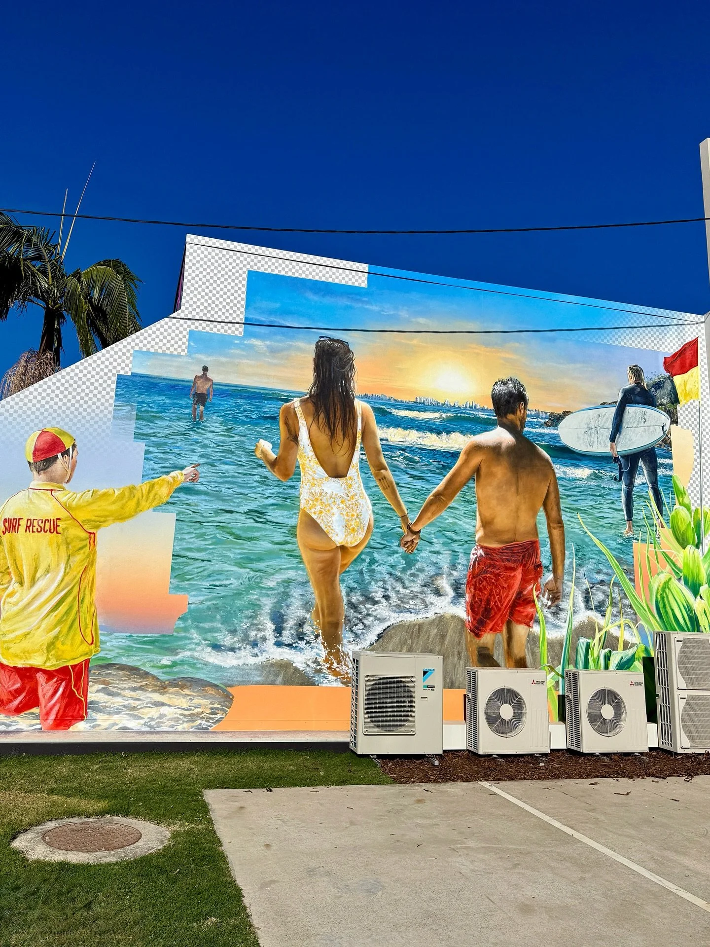 Walking on Water 🏄🏄 my artwork for @surfacefestival. This piece is about doing the impossible 🌊👙☀️🏖️

Thanks to the team for having me at this year's festival. It was great meeting everyone and catching up with some old legends 🍻

#art #paintin