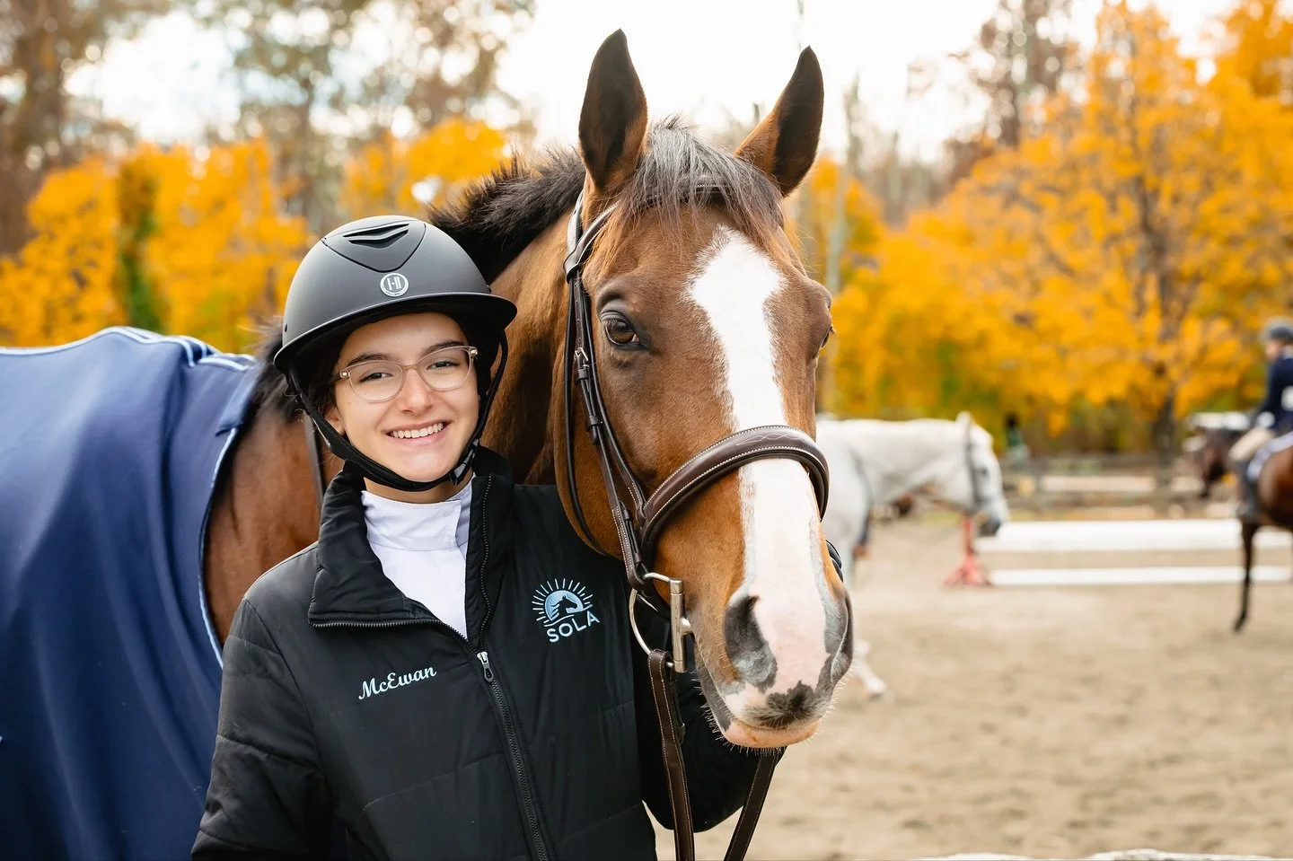Amelia &amp; Honor Collection &ldquo;Tony&rdquo; at The Sussex County Horse Show this past weekend ✨🍁 

@apm_eq 
@njscfhs 
@sussexcountyfairgrounds 
@solaservicesllc