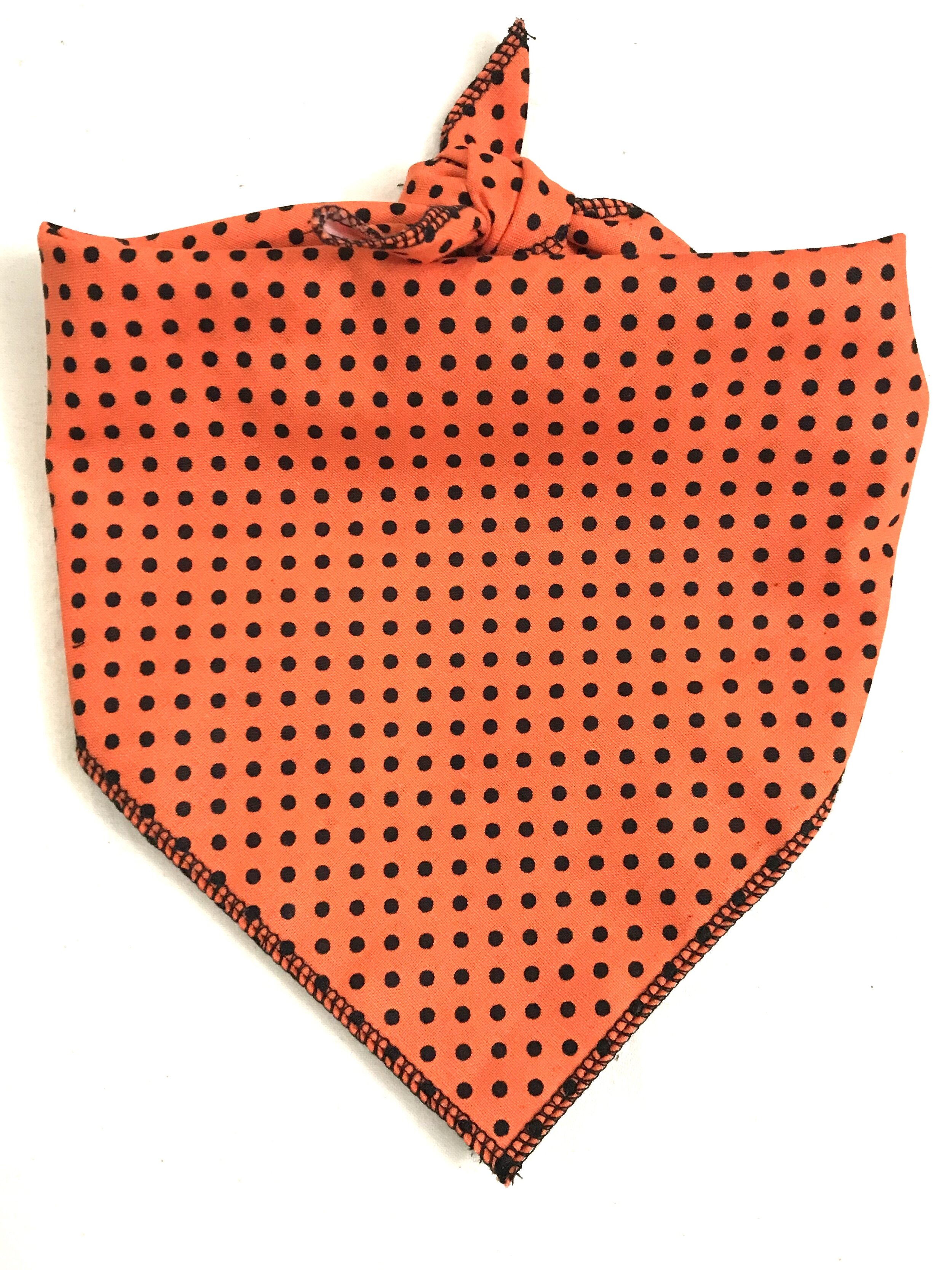 Halloween Dots -Dog Bandanna 