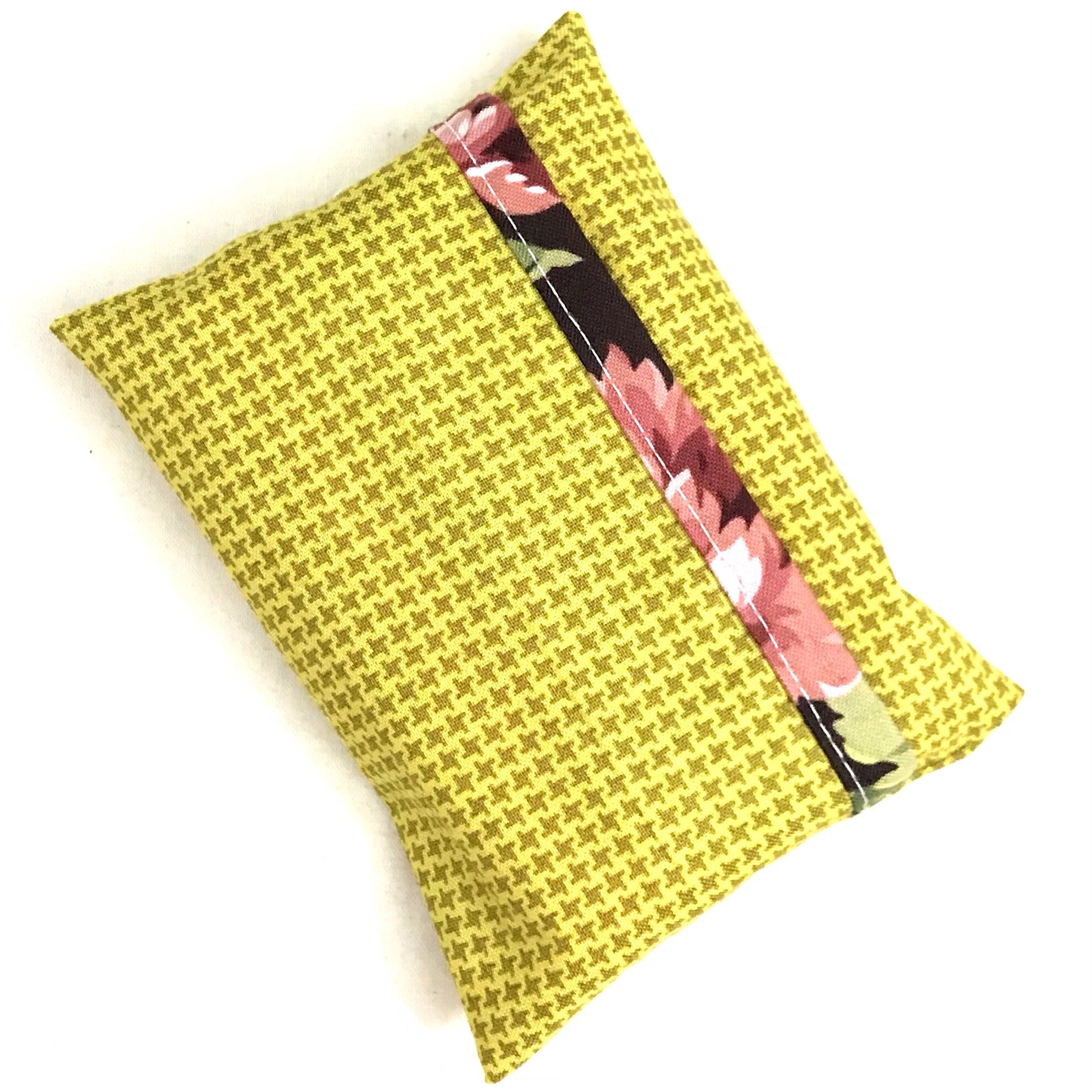 Chartreuse Houndstooth