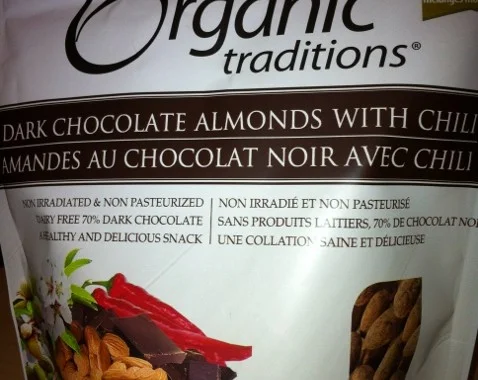 Amandes au chocolat sans produits laitiers