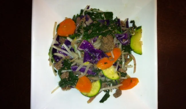 Chop suey modernisé extra légumes