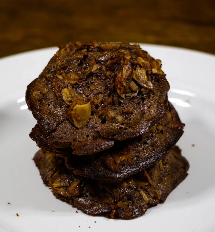 Biscuits de noix de coco au chocolat