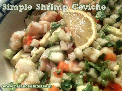 Ceviche de crevettes