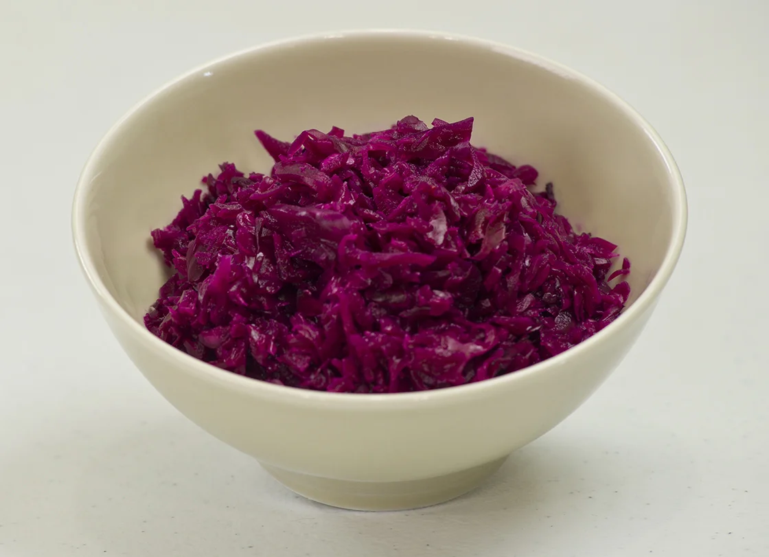 Choucroute mauve maison - aliment lactofermenté