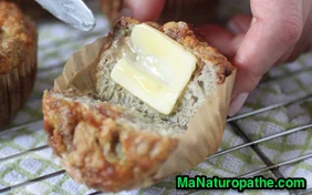 Muffins aux oeufs et aux pommes