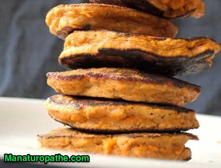 Crêpes de patates douces