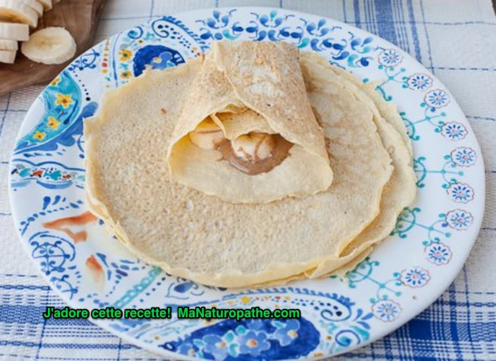 Tortillas ou crêpes- sans céréale, ni gluten, paléo-