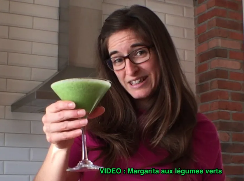 Margarita aux légumes verts