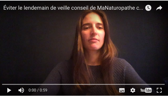 Chardon marie et le lendemain de veille!