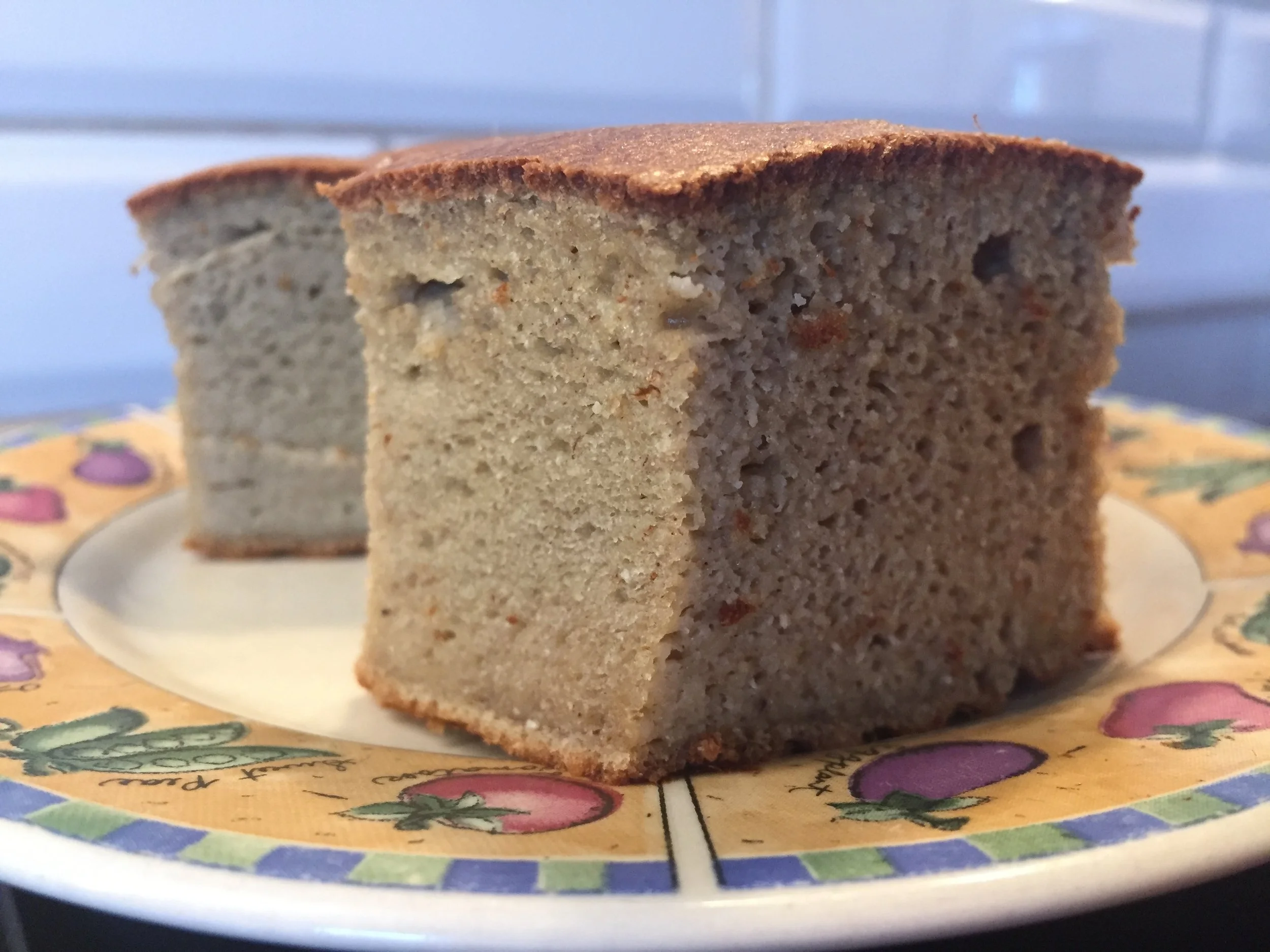Pain aux bananes sans gluten protéiné